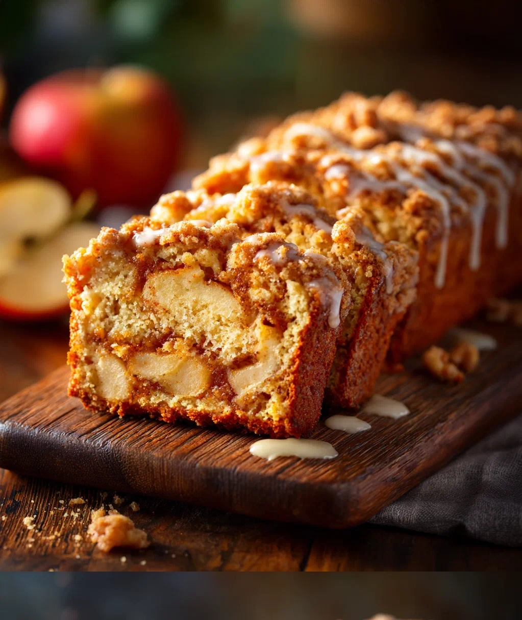 apple streusel bread