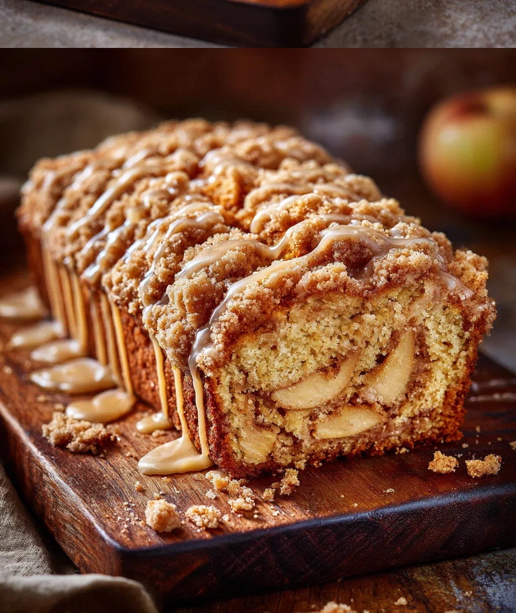 apple streusel bread