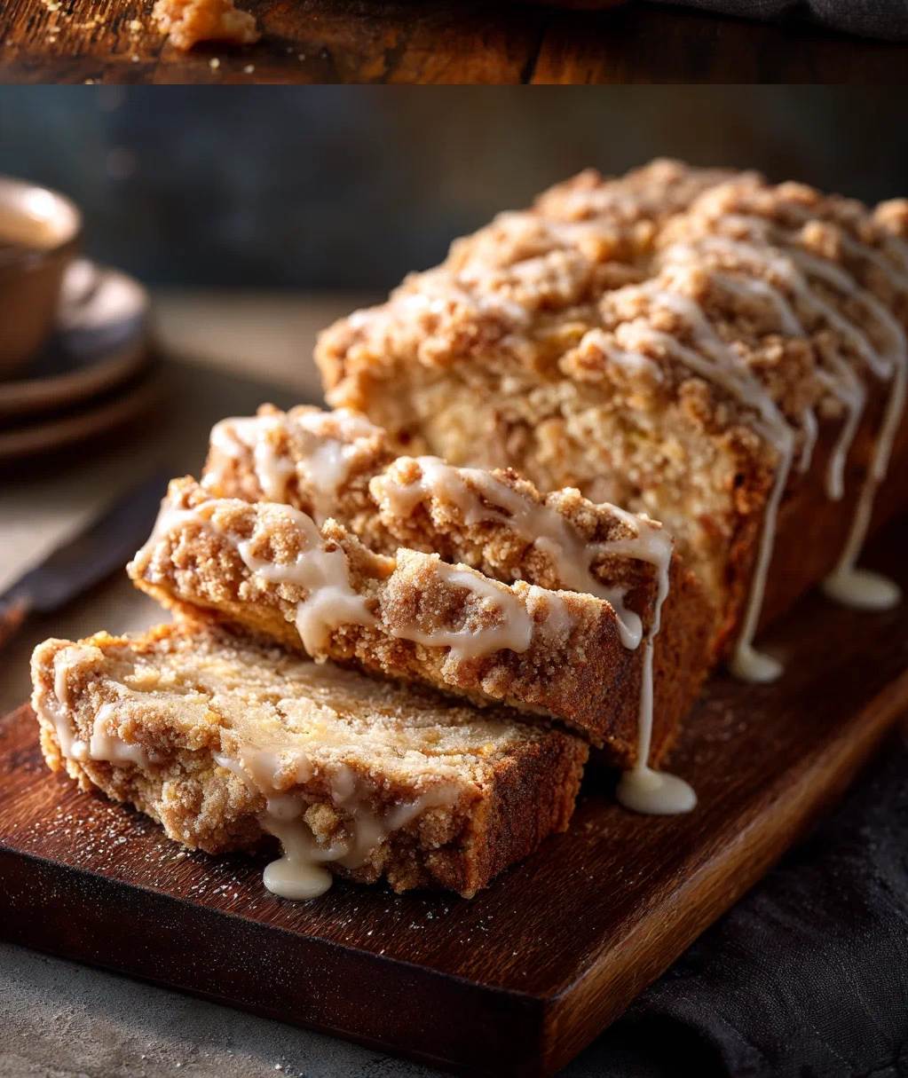 apple streusel bread