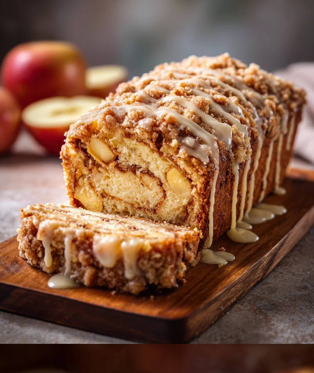 apple streusel bread