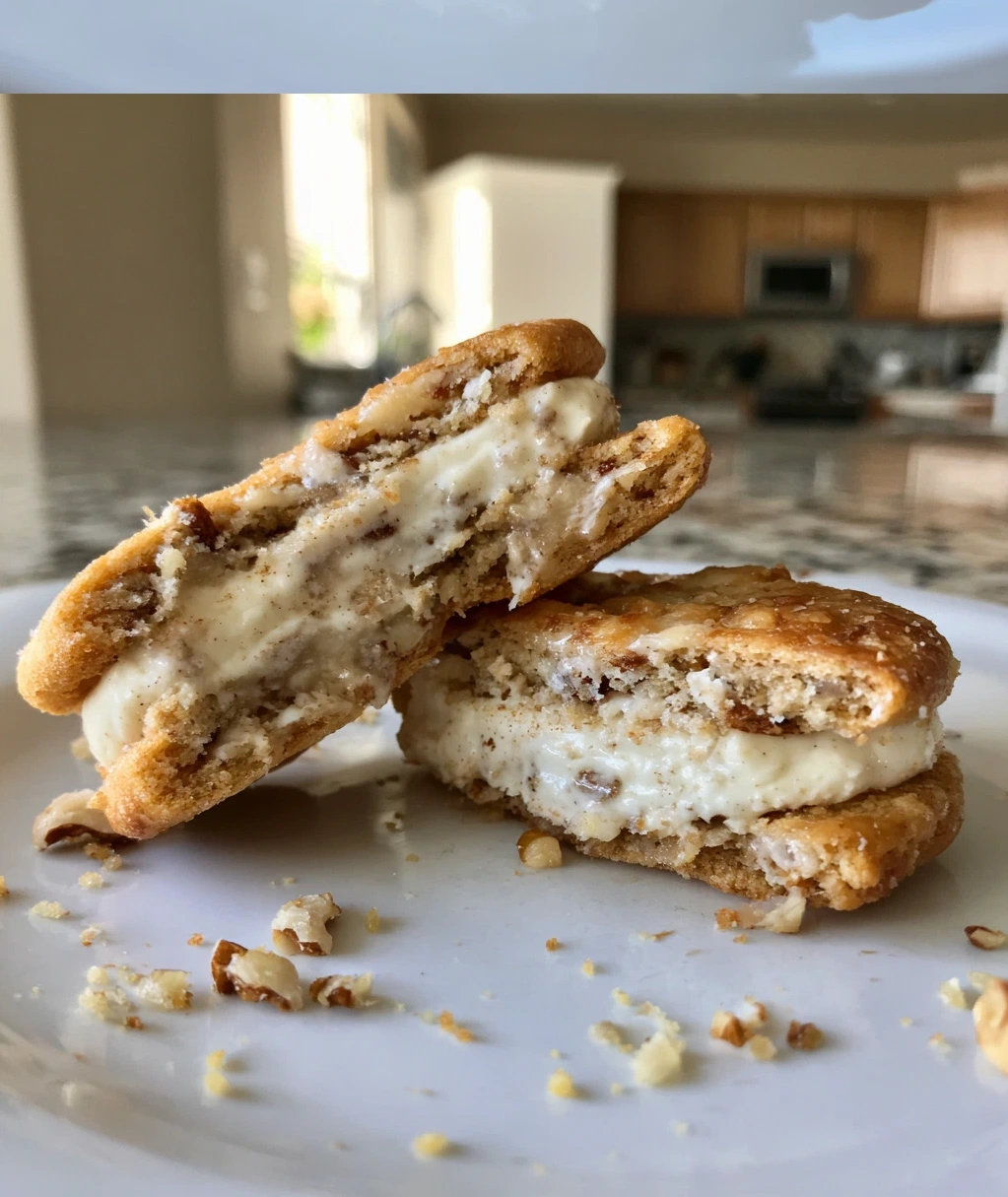 baklava cream sandwich cookies