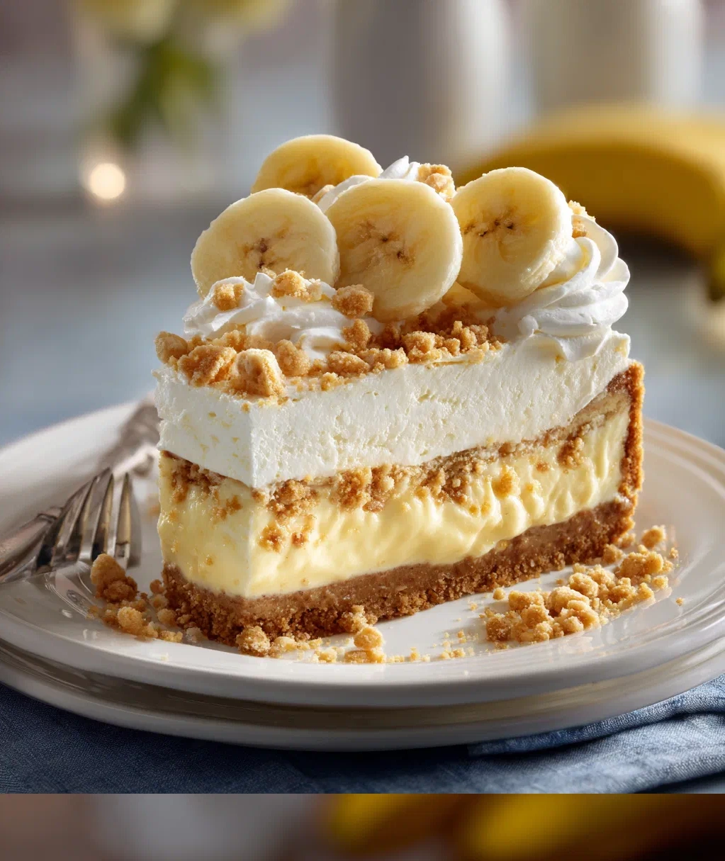 banana pudding crunch cheesecake