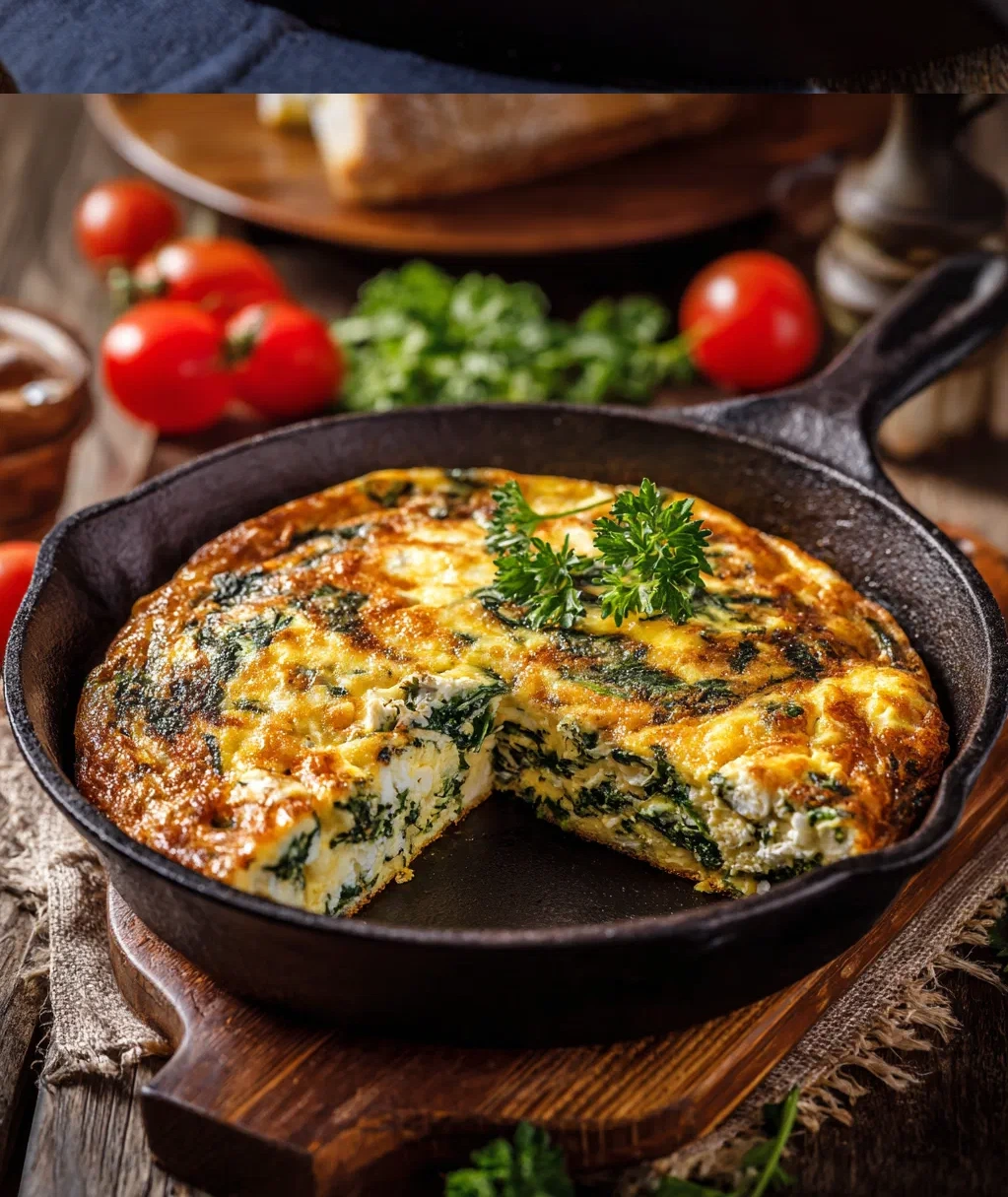 best spinach frittata ever