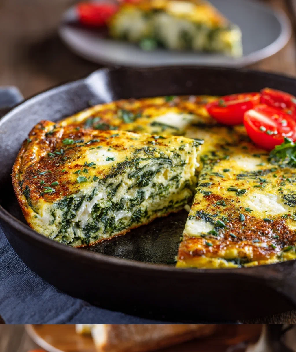 best spinach frittata ever