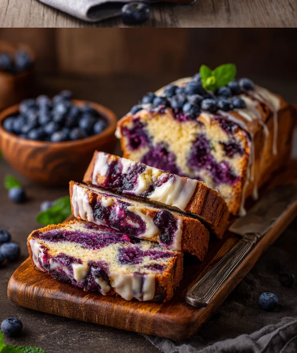 blueberry cream cheese bread