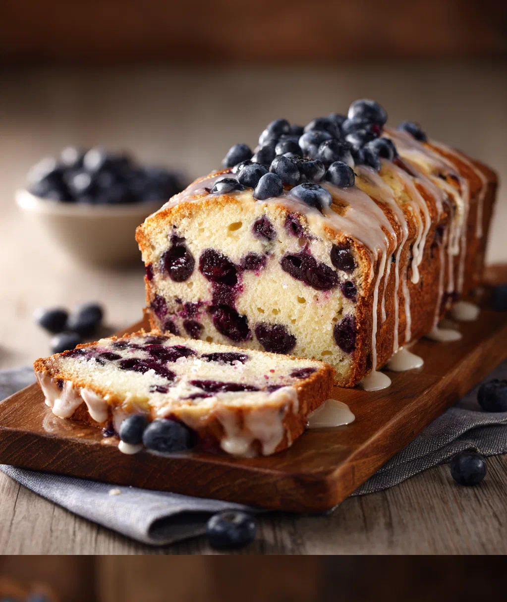 blueberry cream cheese bread