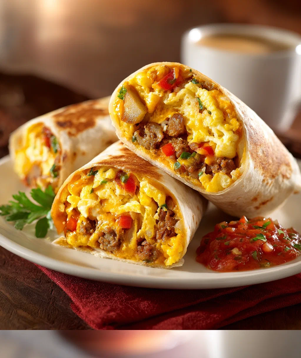 breakfast burritos