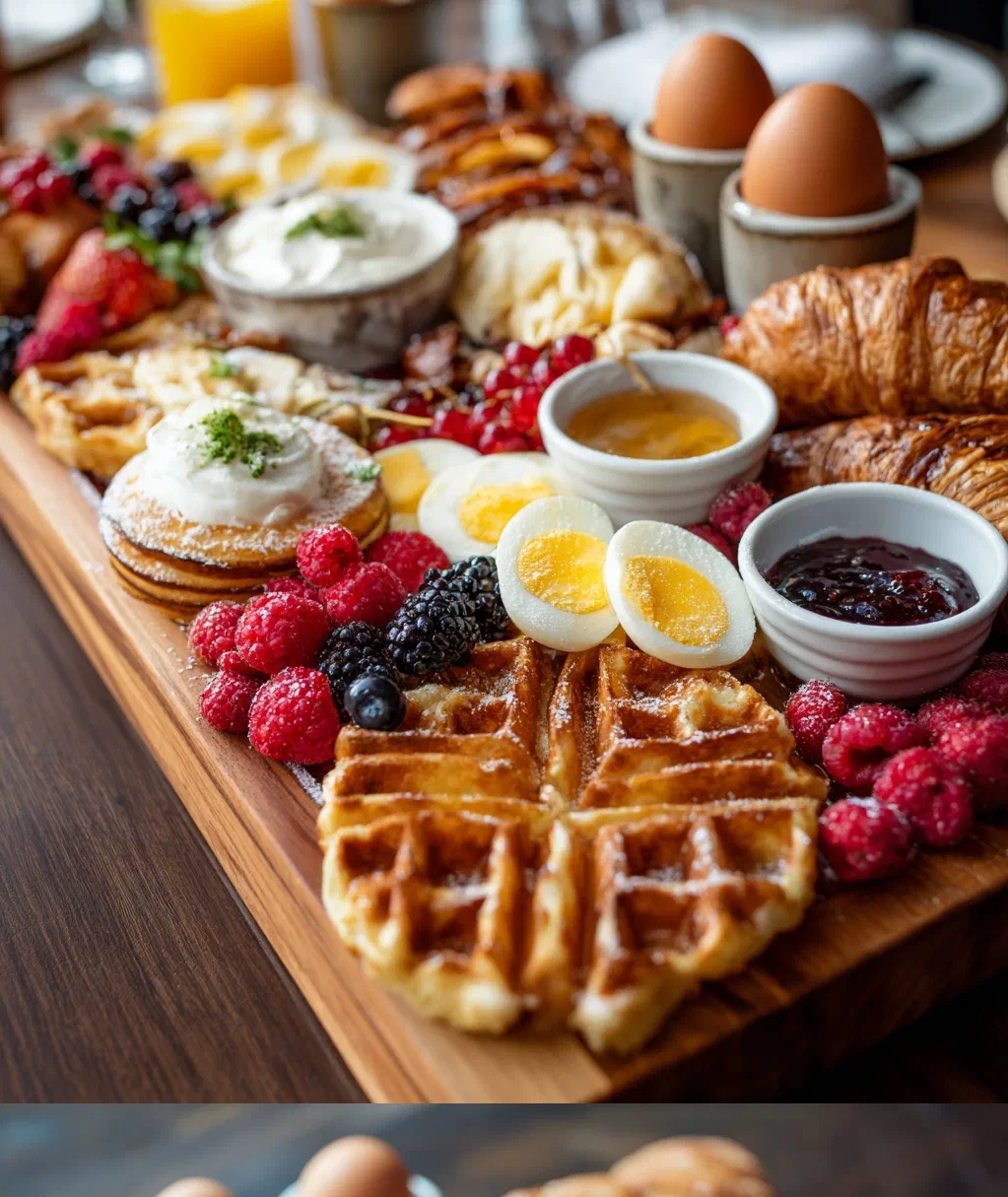 breakfast charcuterie board