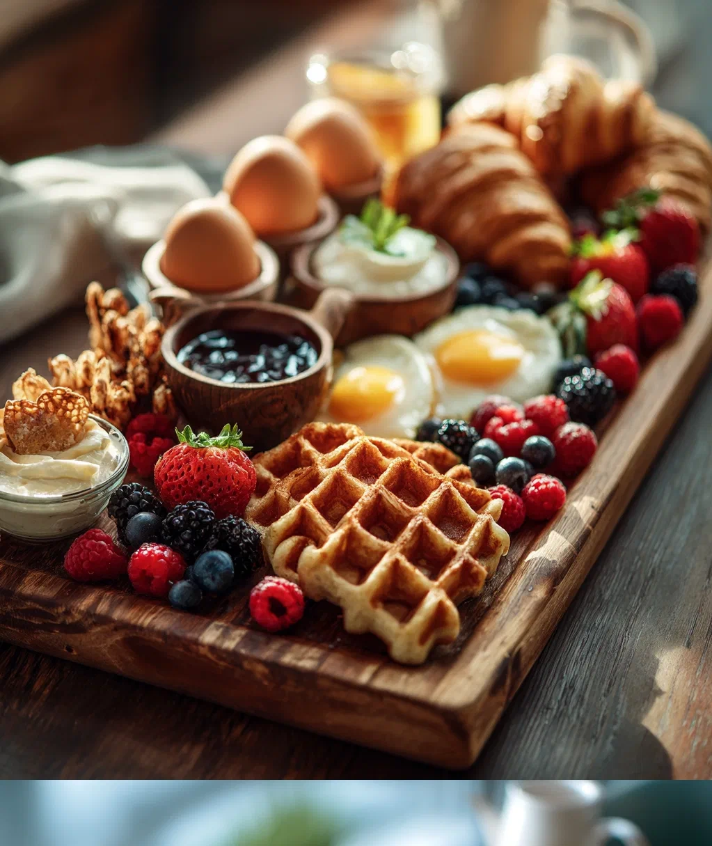 breakfast charcuterie board