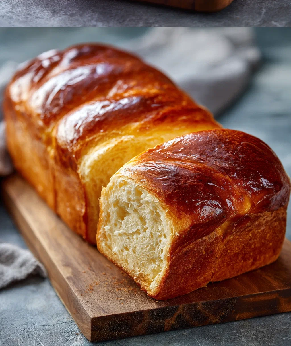 buttery brioche bread