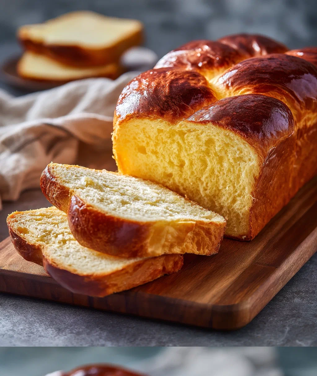 buttery brioche bread