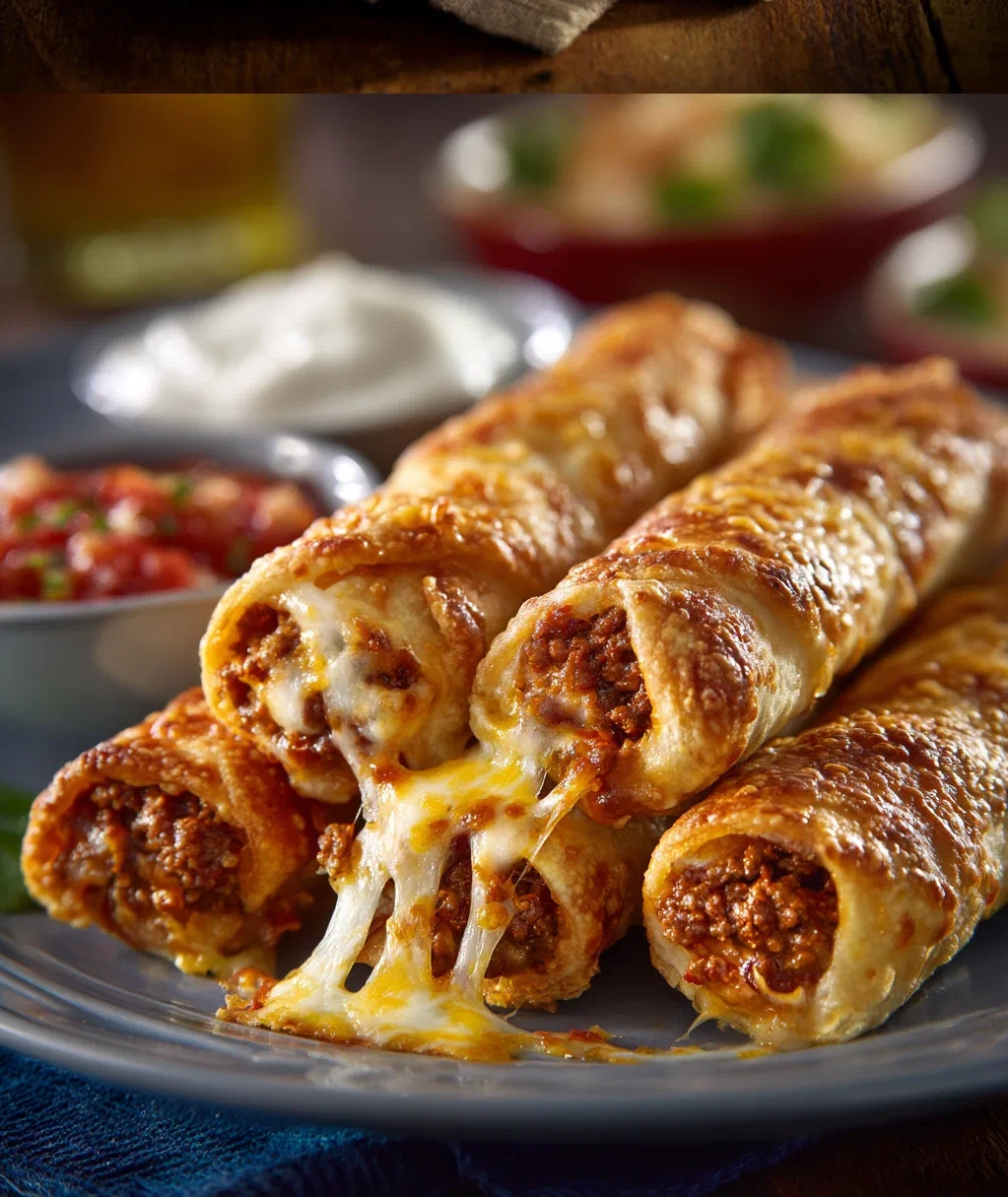 cheesy taco sticks