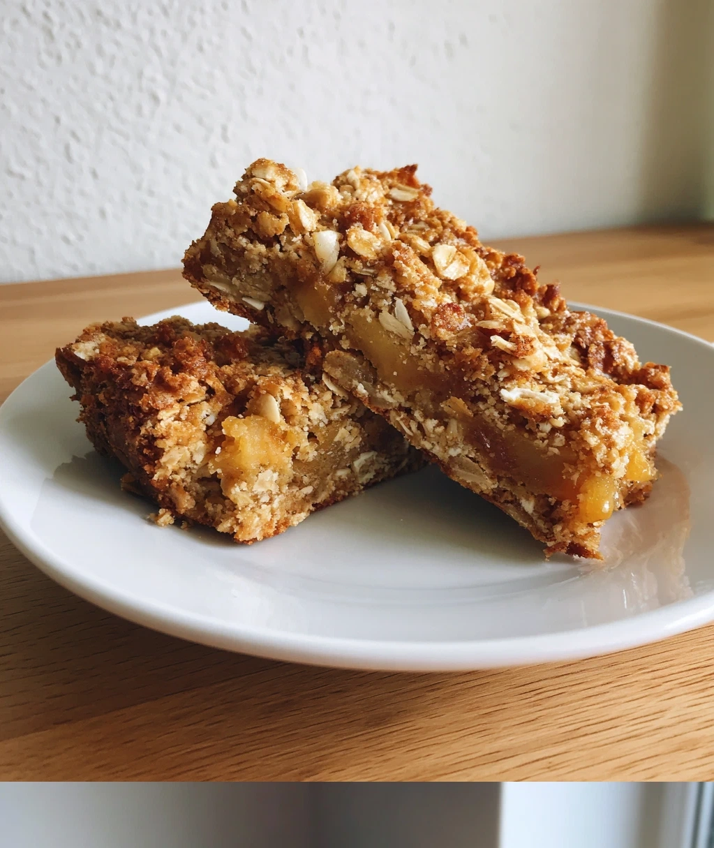 chewy apple cinnamon breakfast bars