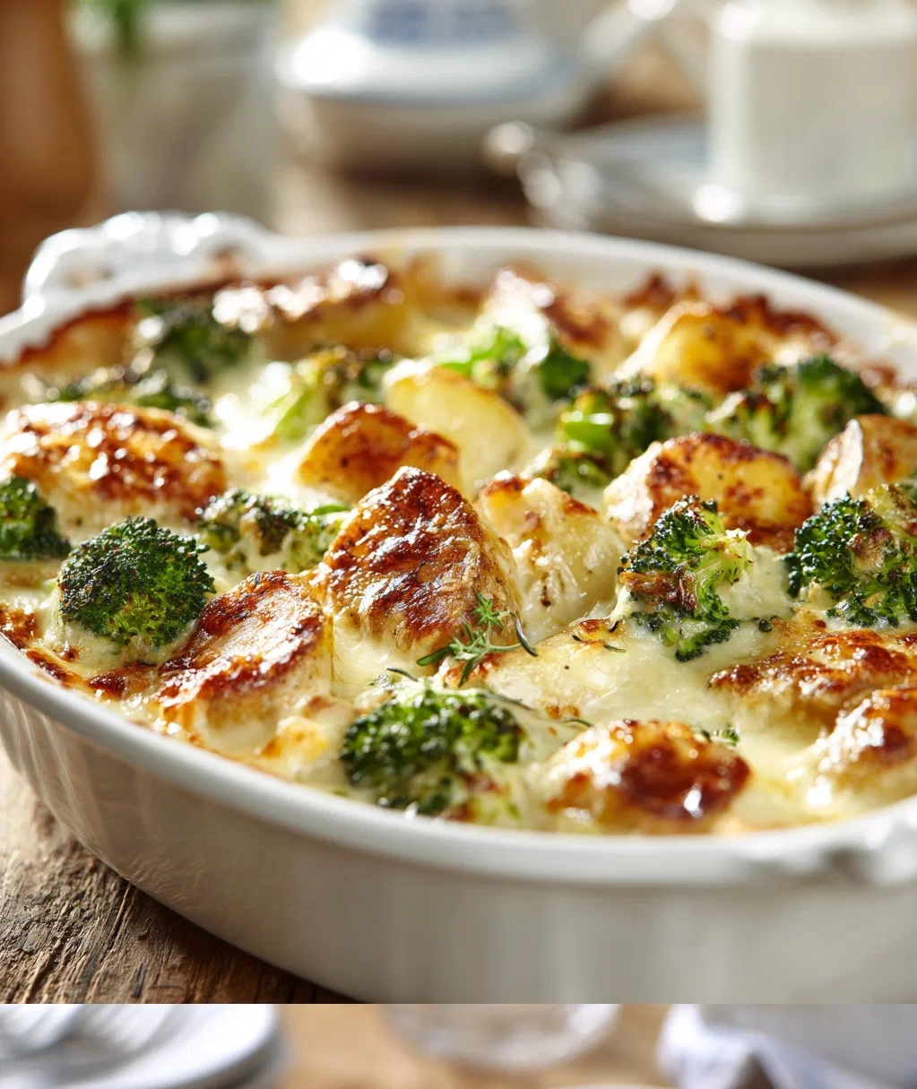 chicken potato broccoli casserole