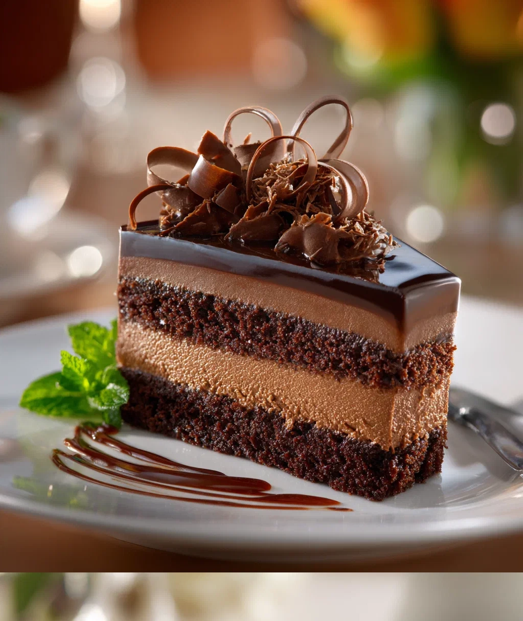 chocolate mousse cake