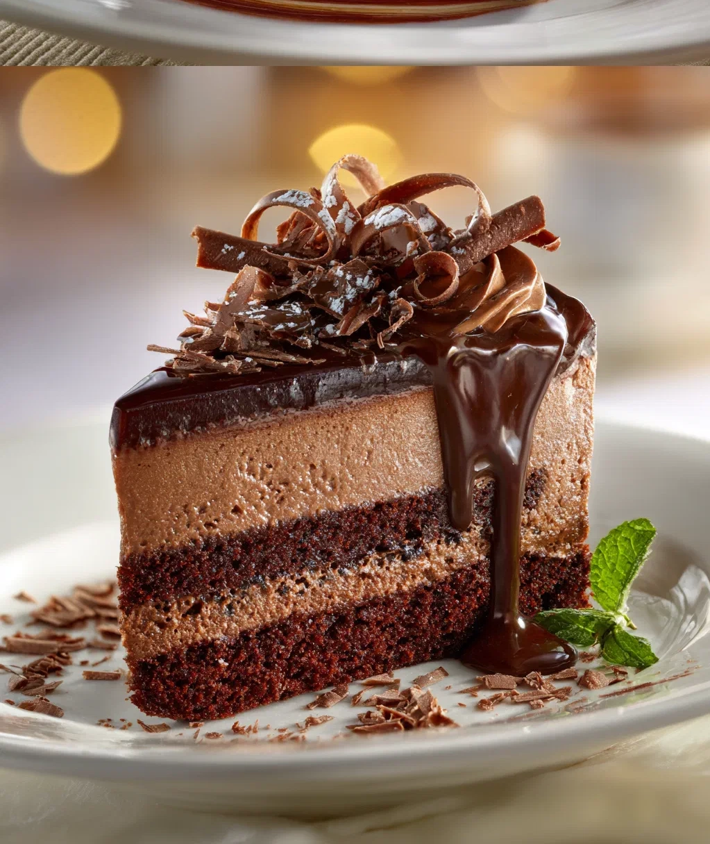 chocolate mousse cake
