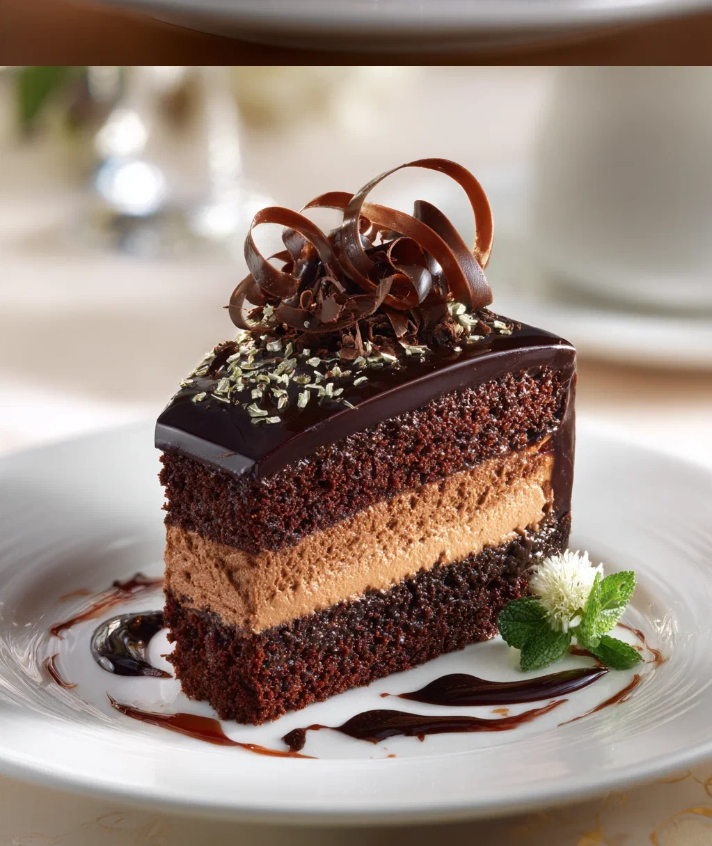 chocolate mousse cake