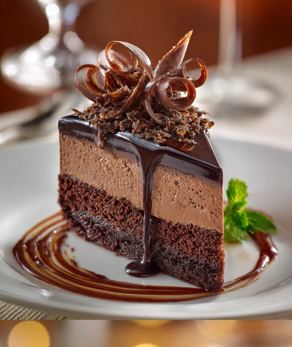chocolate mousse cake