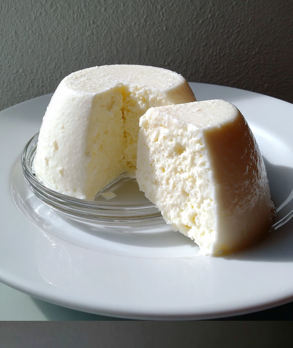 coconut panna cotta