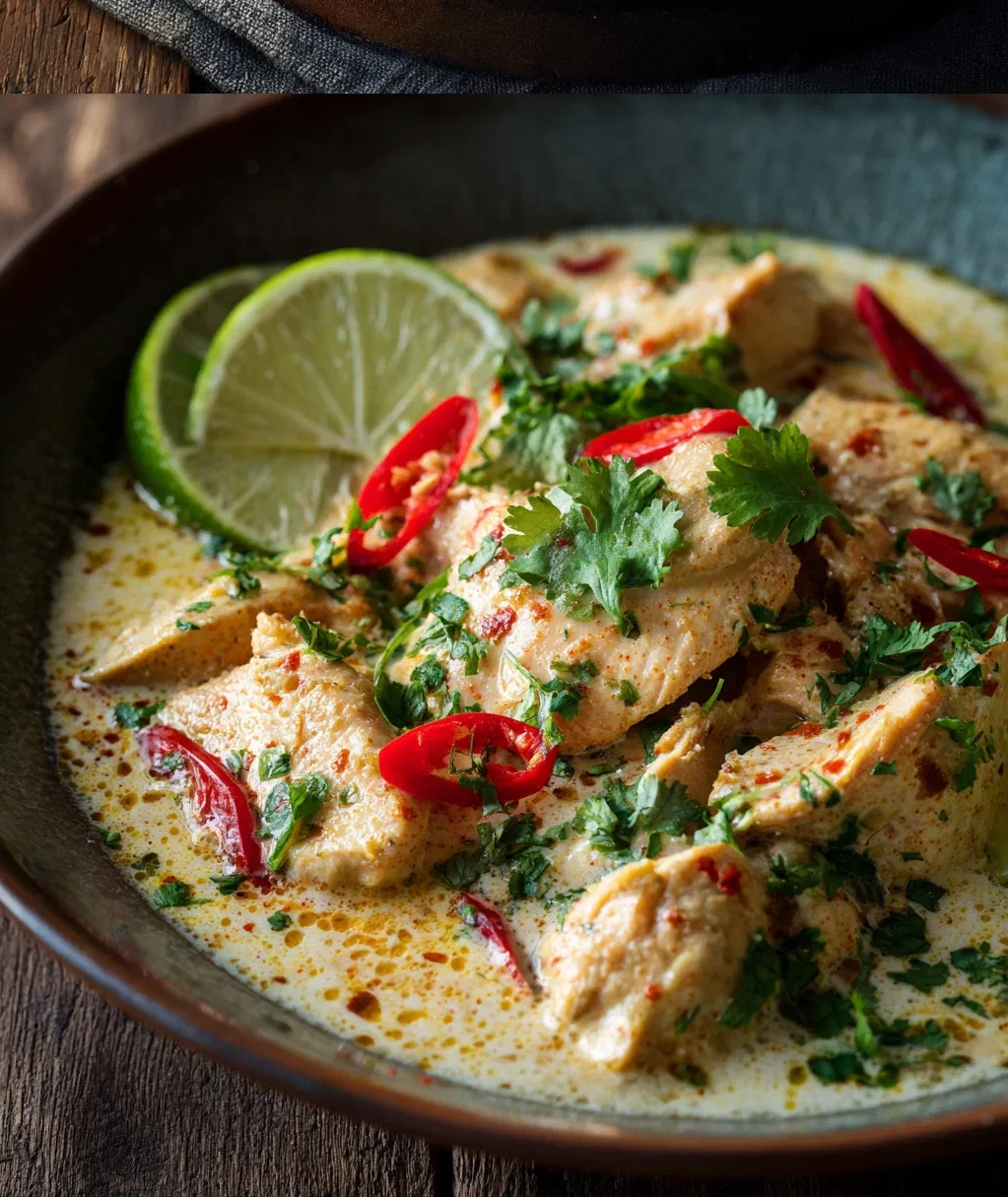 creamy coconut milk chicken