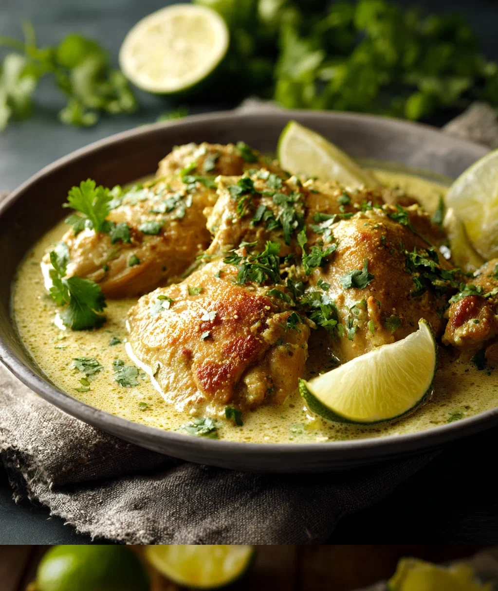 creamy coconut milk chicken