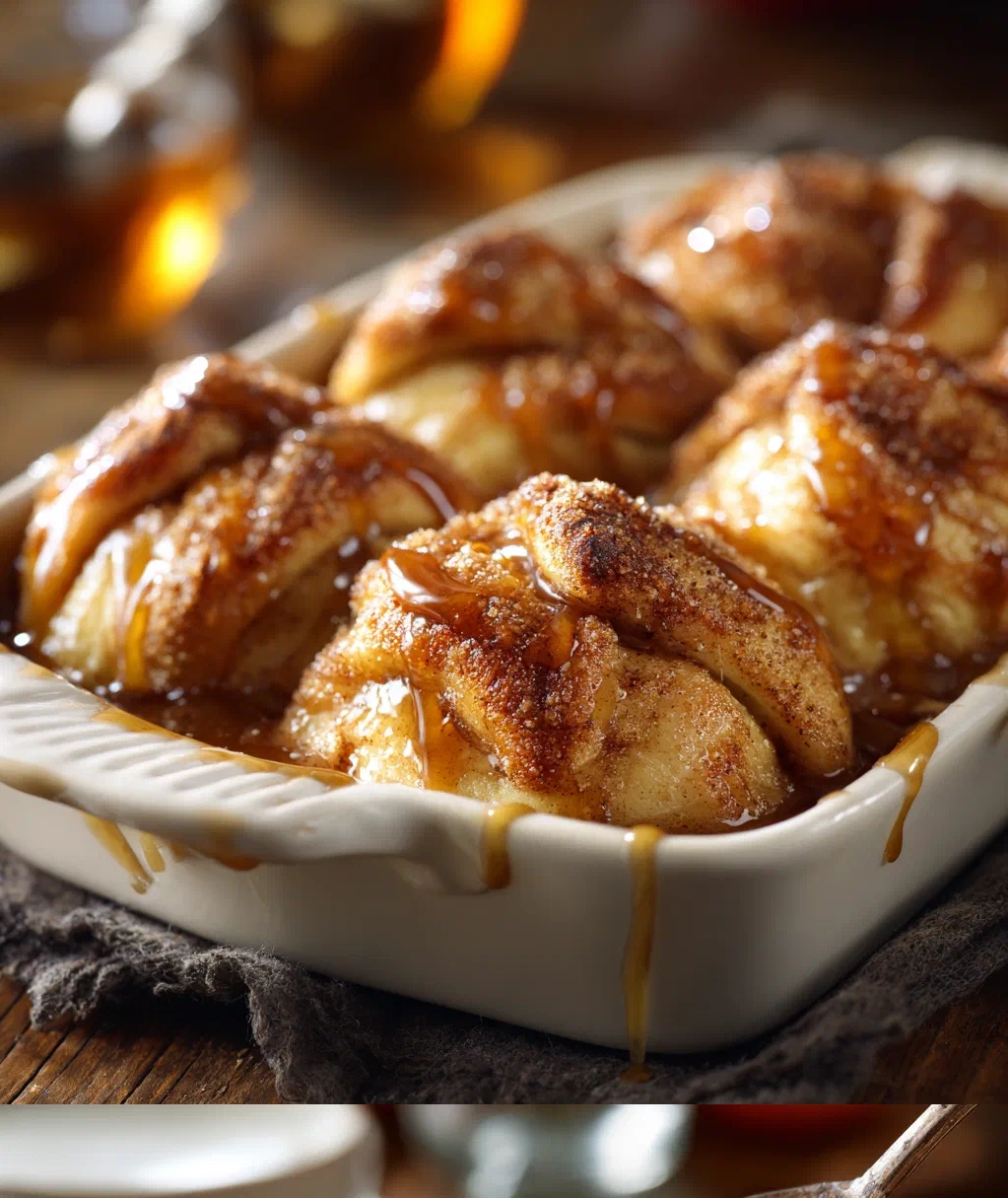 crescent roll apple dumplings