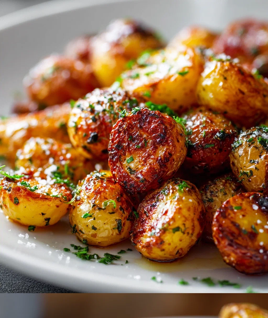 crispy air fryer baby potatoes