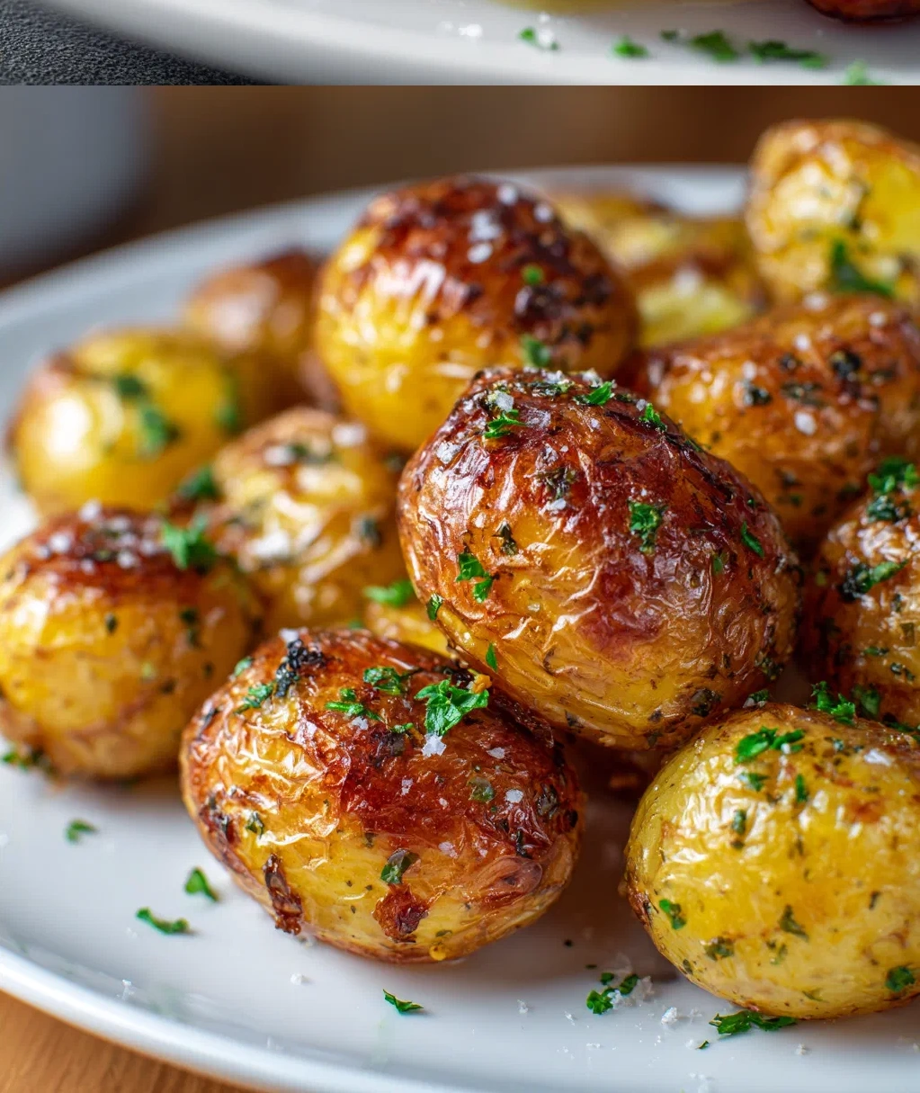 crispy air fryer baby potatoes