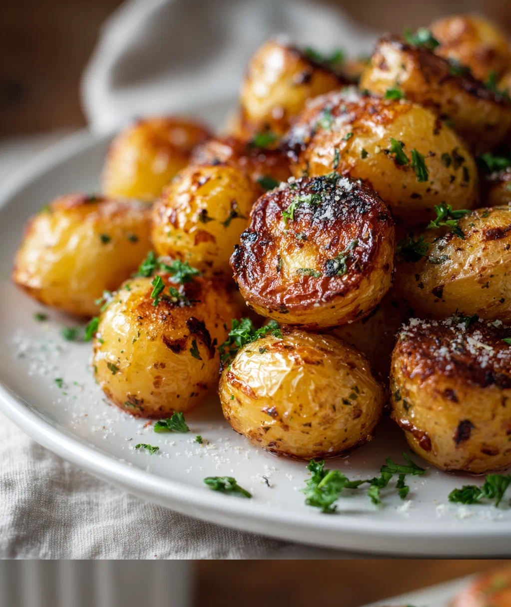crispy air fryer baby potatoes