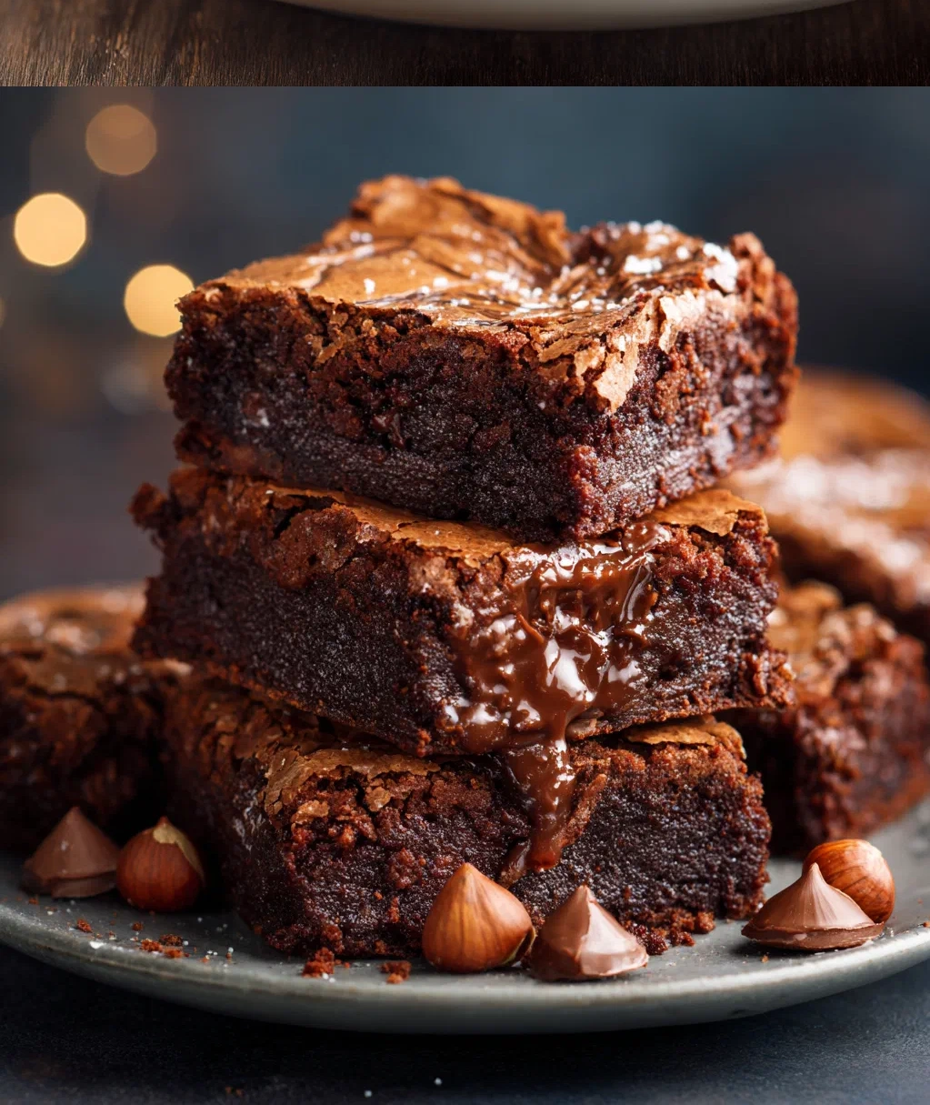 delicious nutella brownies recipe