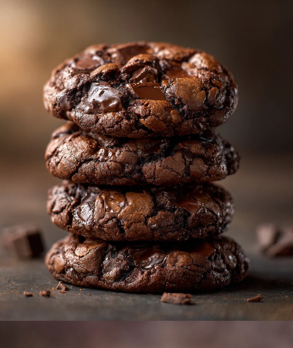 double chocolate cookies