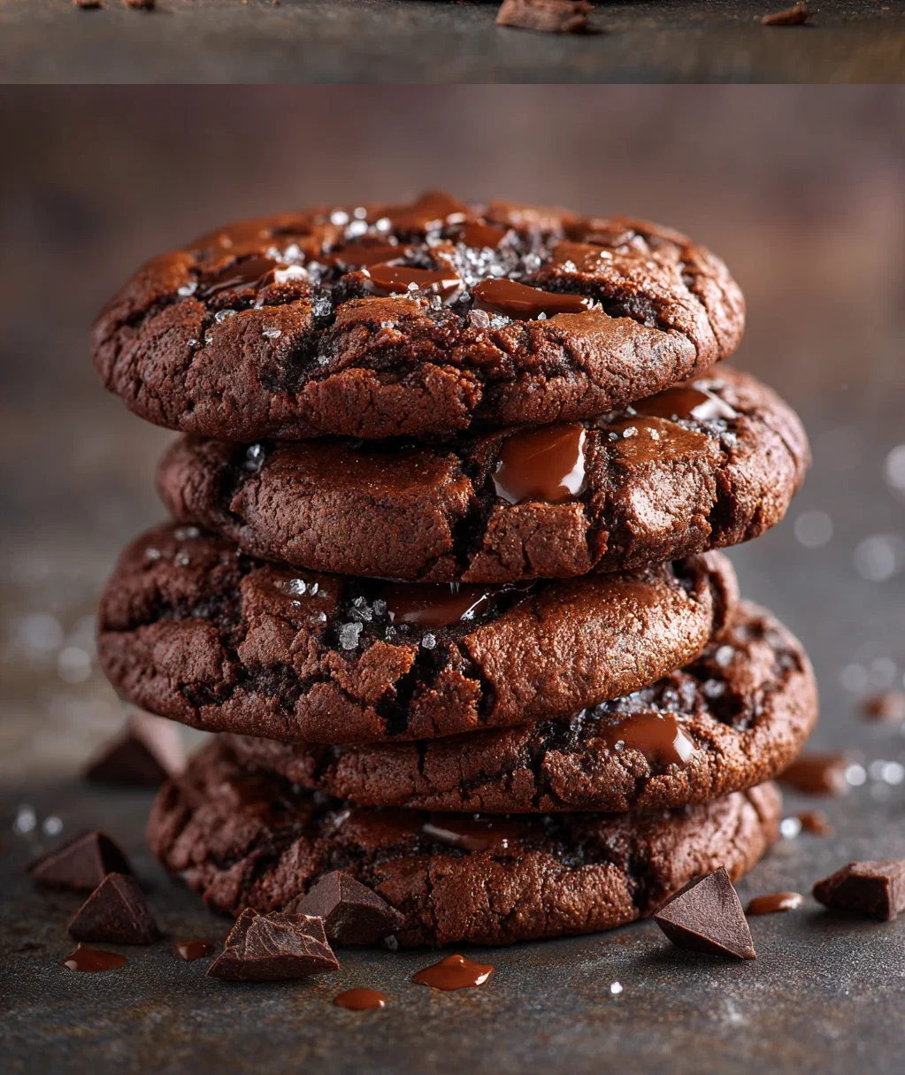 double chocolate cookies