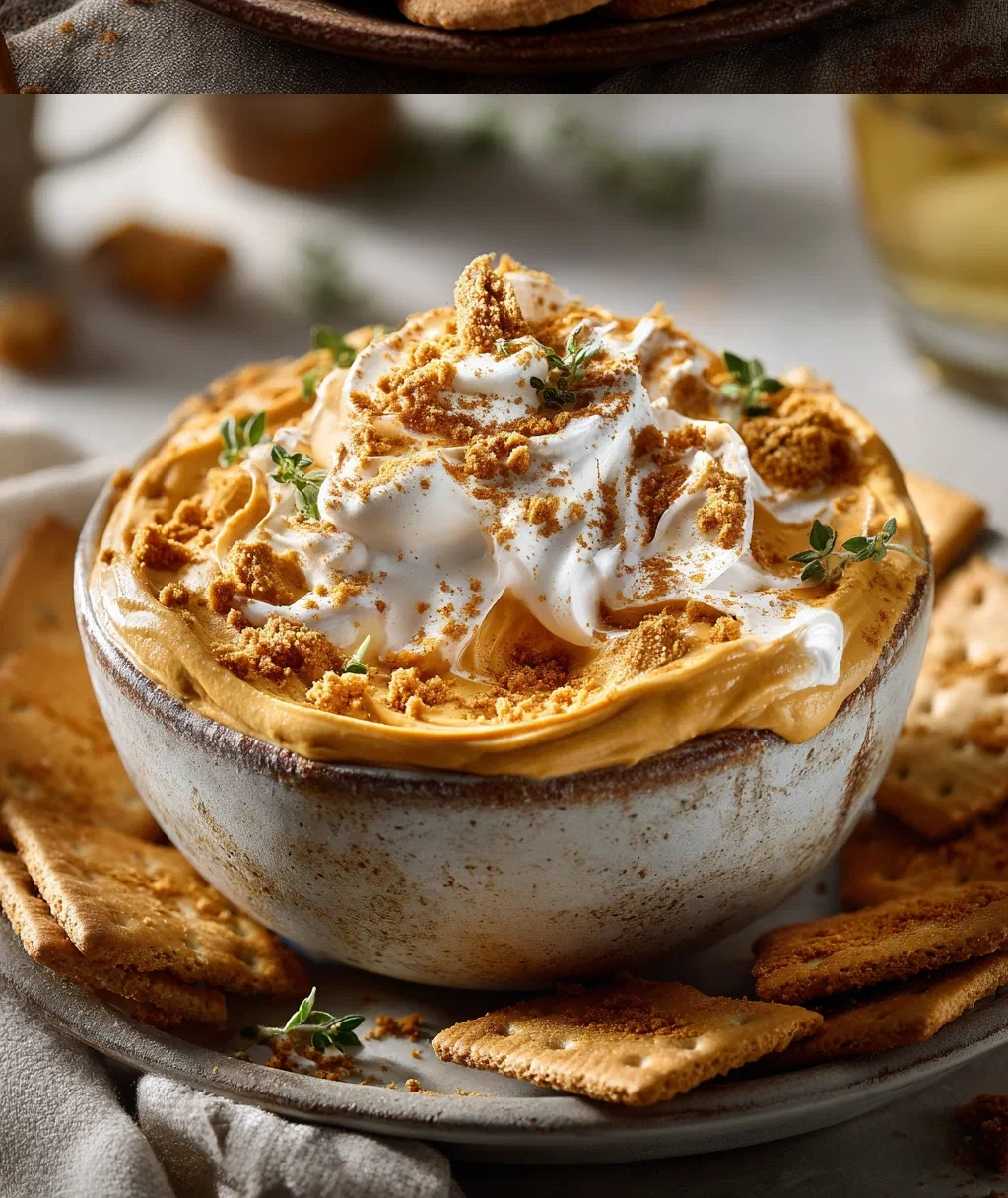 dreamy pumpkin pie dip