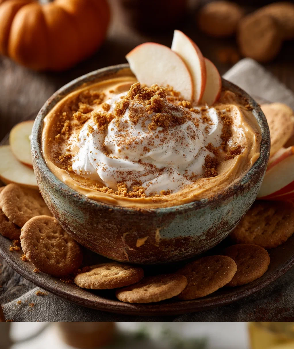 dreamy pumpkin pie dip