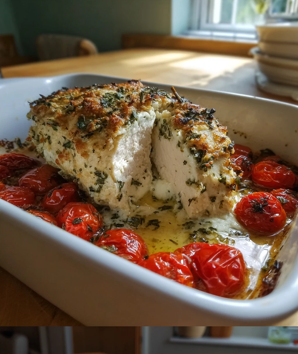 easy boursin chicken