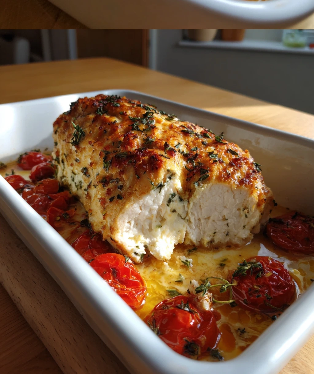 easy boursin chicken