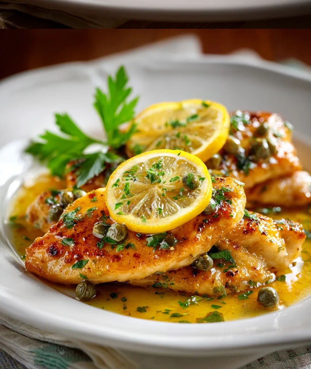 easy chicken piccata
