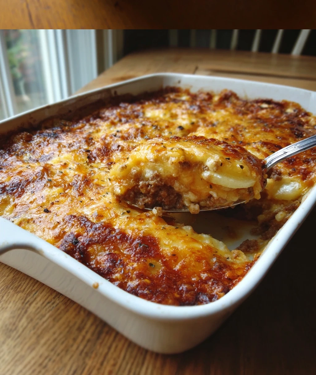 easy ground beef potato