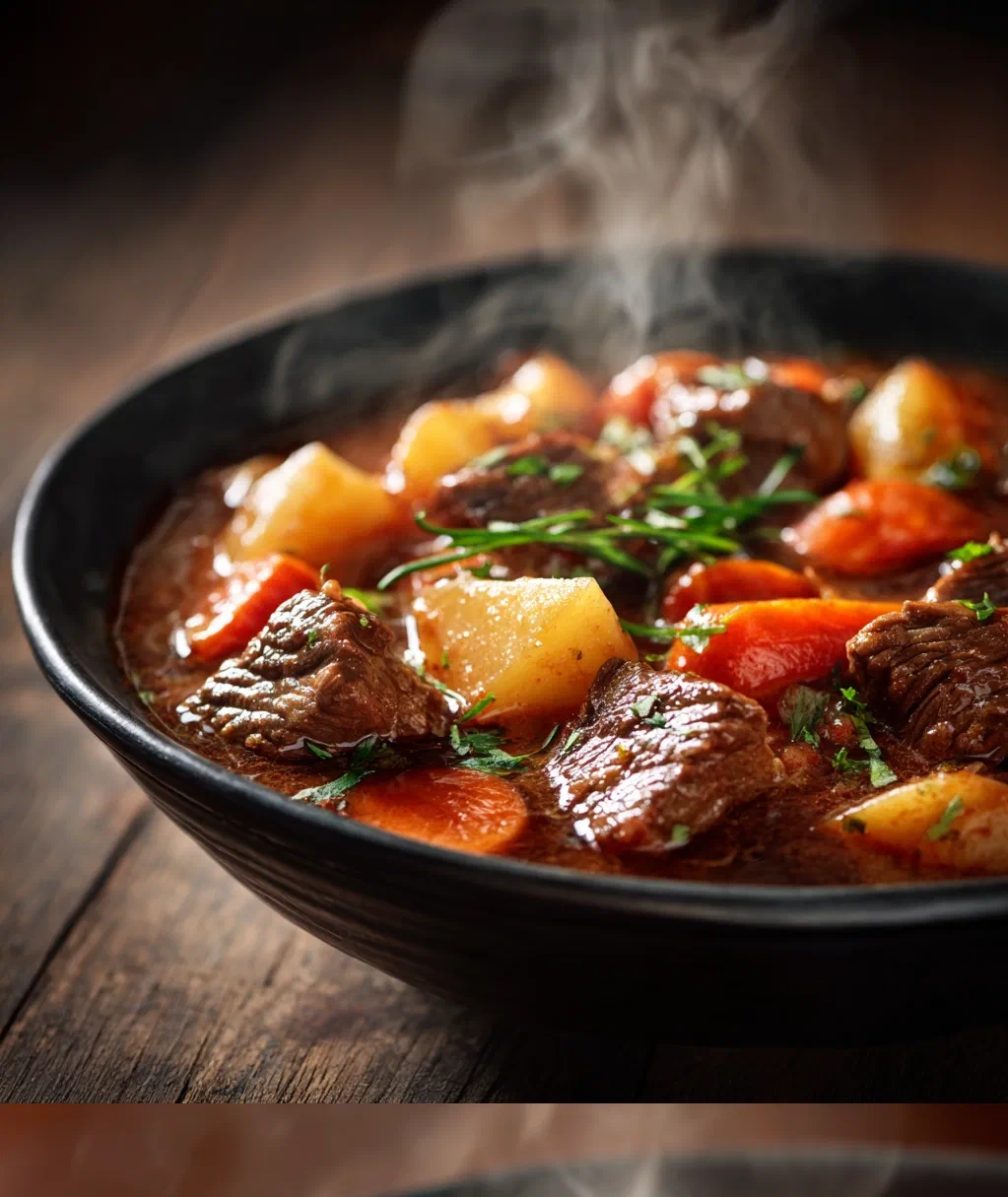 easy pioneer womans crockpot beef stew