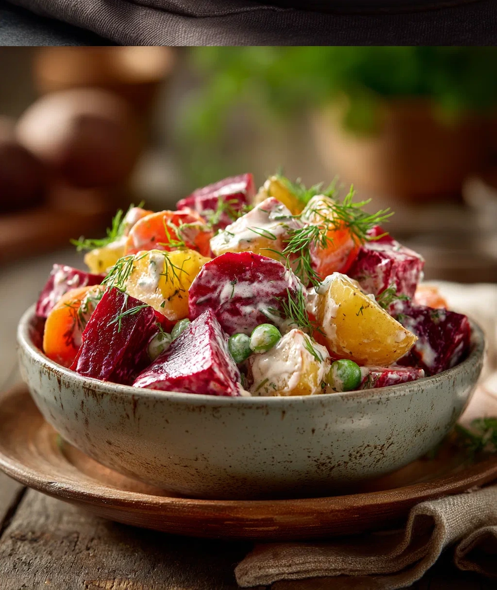 easy russian beet salad recipe