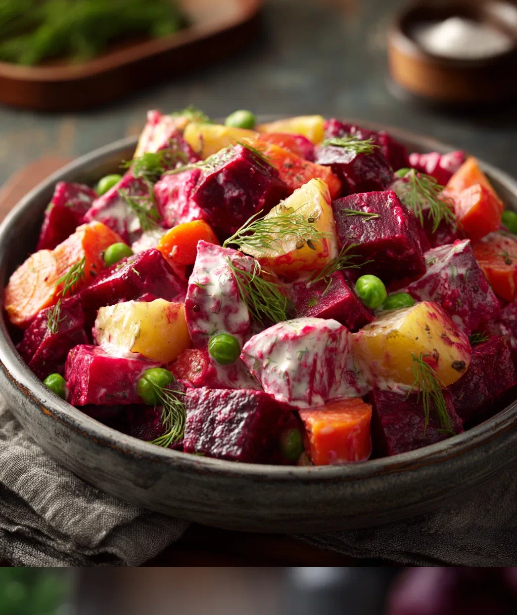 easy russian beet salad recipe