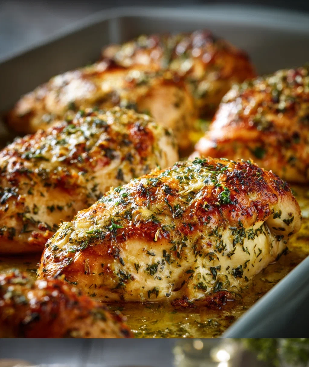 garlic parmesan chicken bake