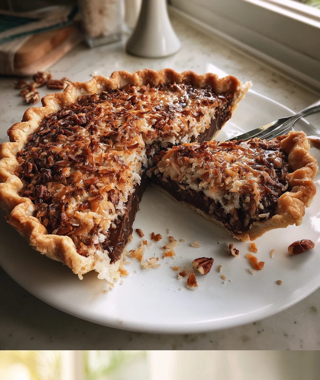 german chocolate pie