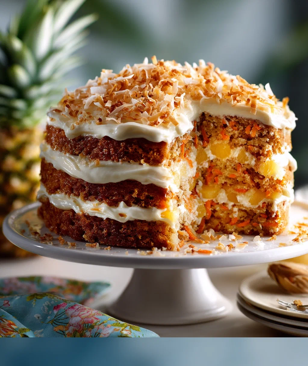 hawaiian carrot pineapple cake