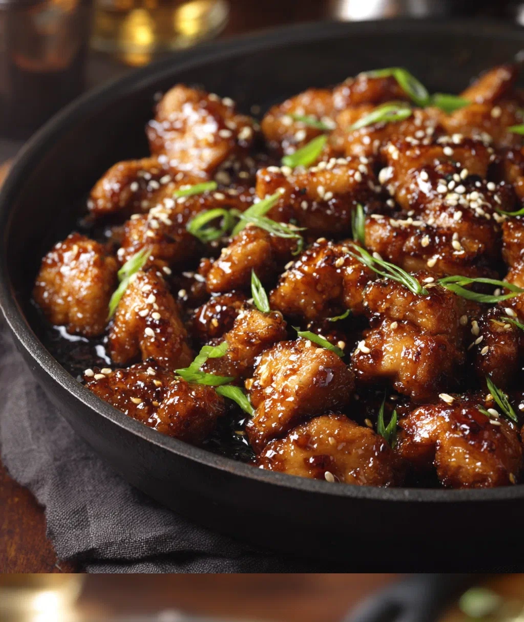 honey garlic chicken
