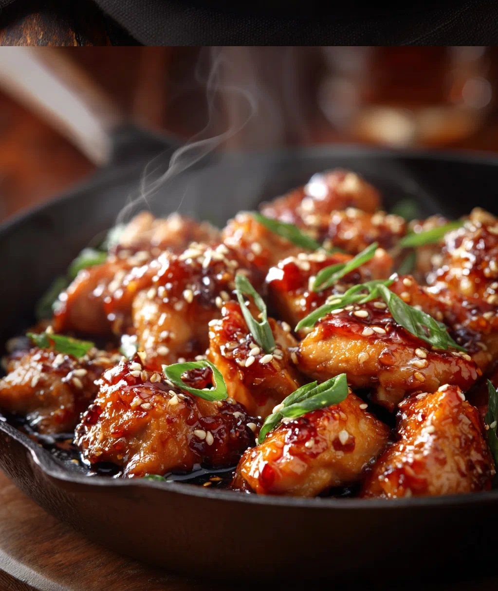 honey garlic chicken
