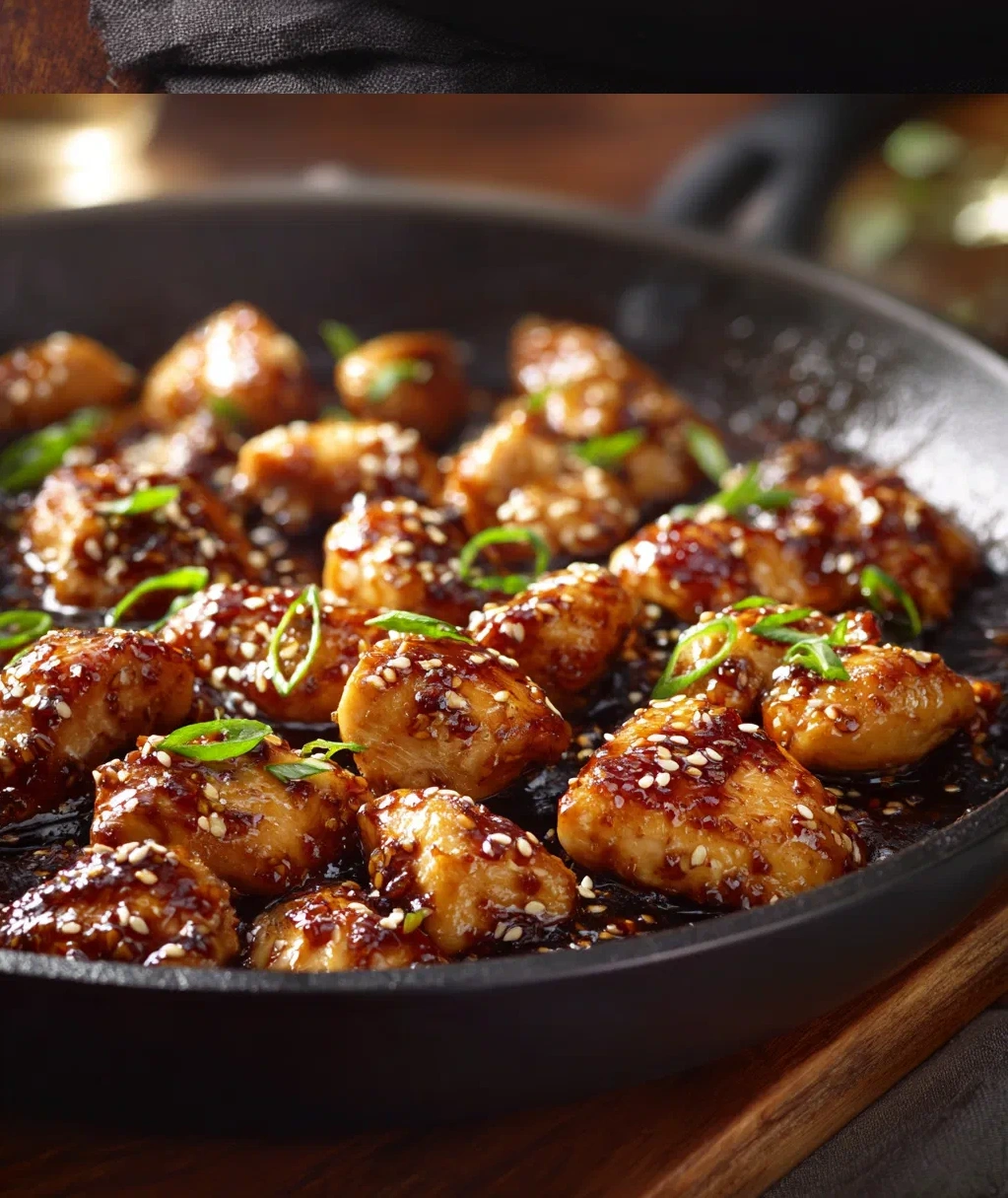 honey garlic chicken
