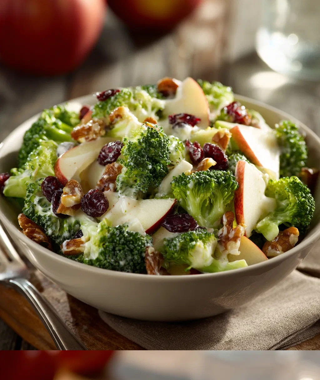 honeycrisp apple broccoli salad