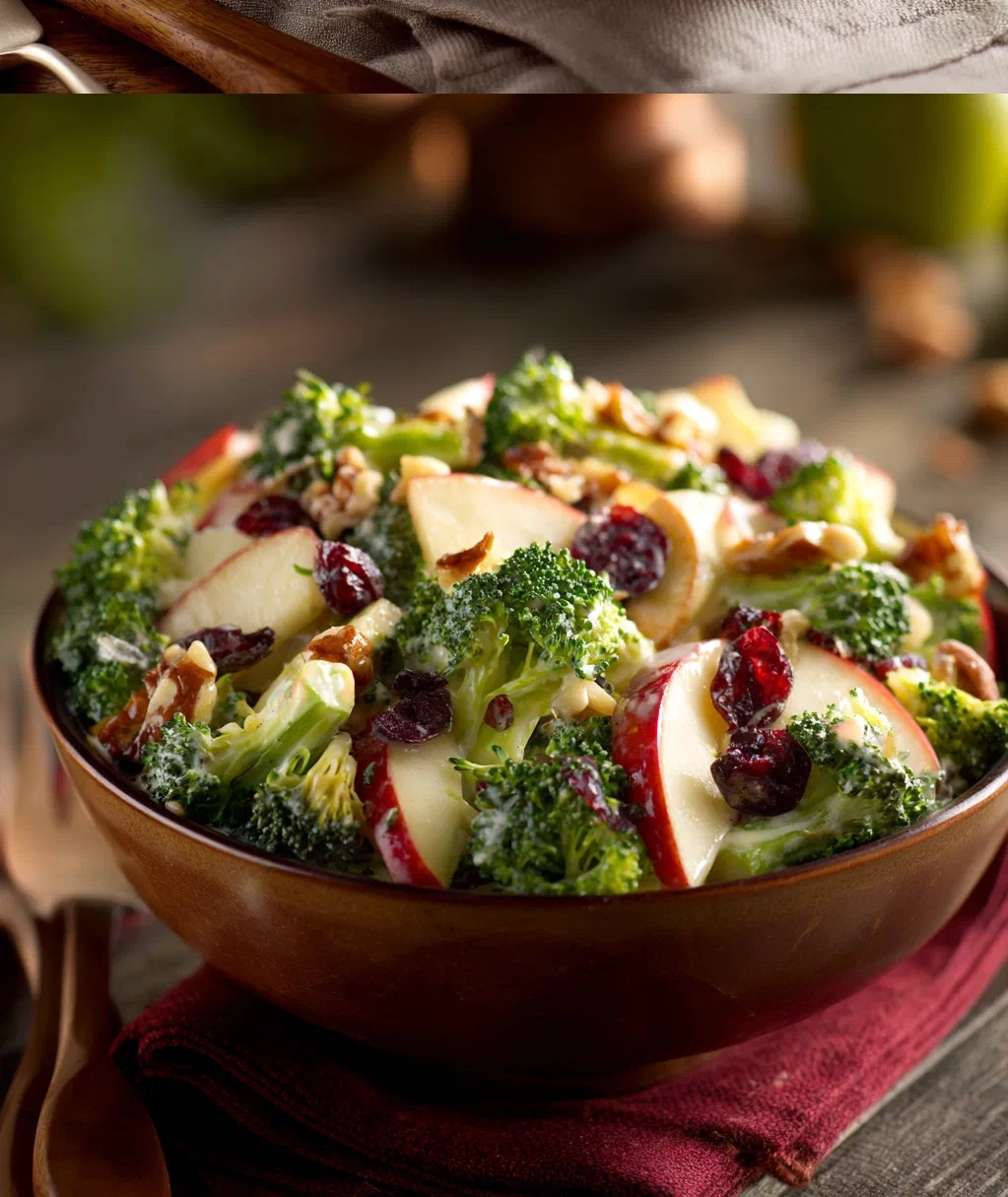 honeycrisp apple broccoli salad