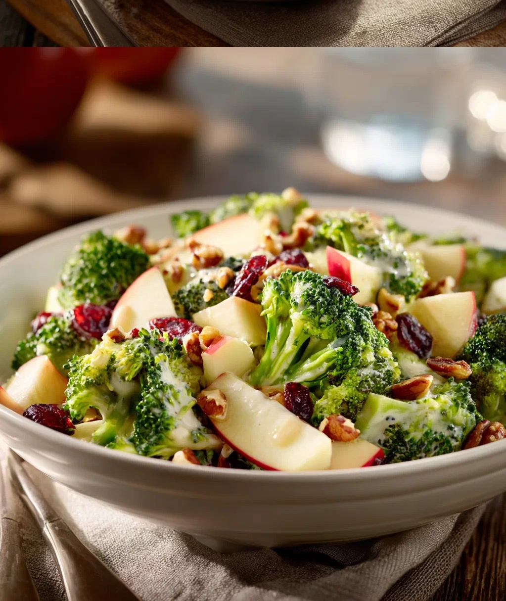 honeycrisp apple broccoli salad